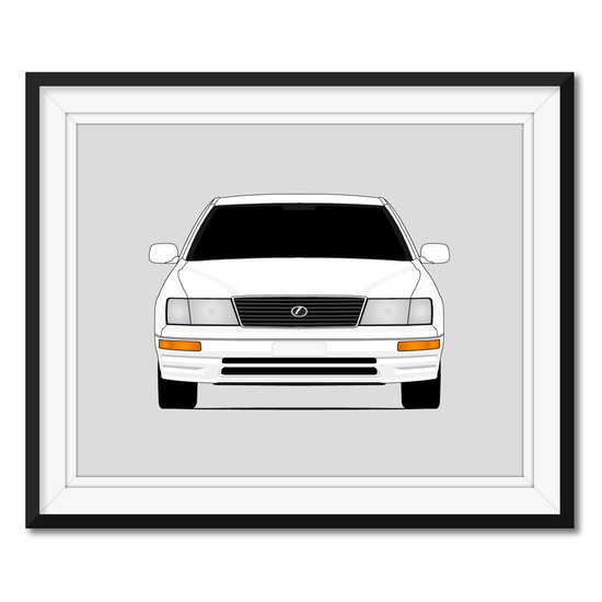 Lexus LS400 (1990-1994) XF10 Poster
