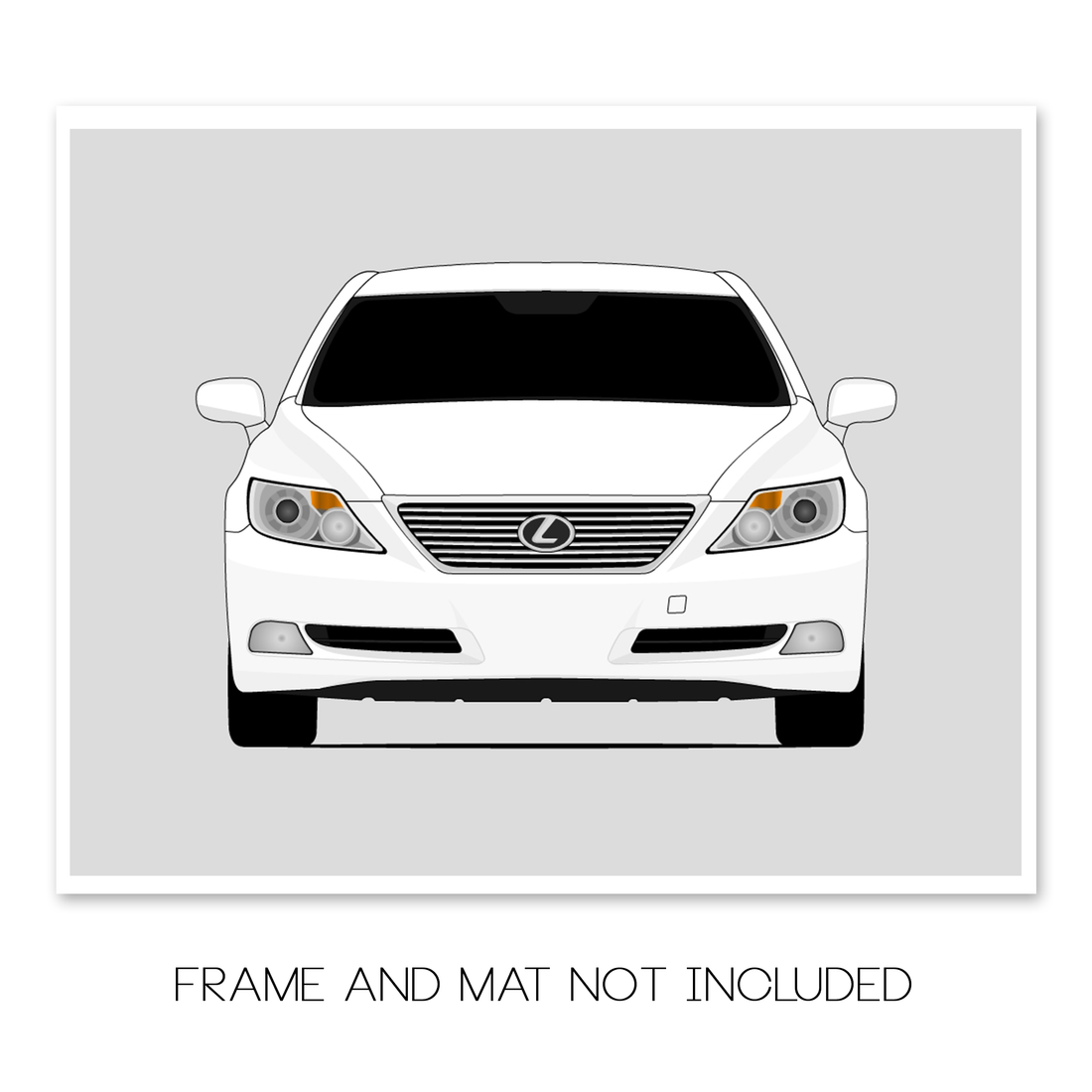 Lexus LS460 (2007-2009) XF40 Poster