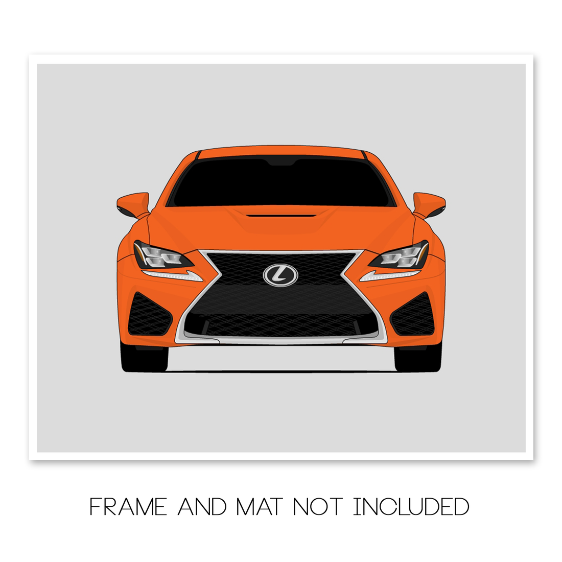 Lexus RC F (2015-2019) Poster