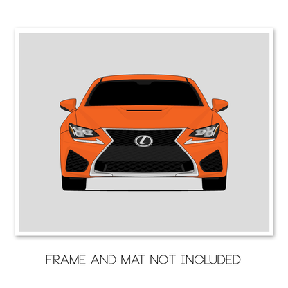 Lexus RC F (2015-2019) Poster