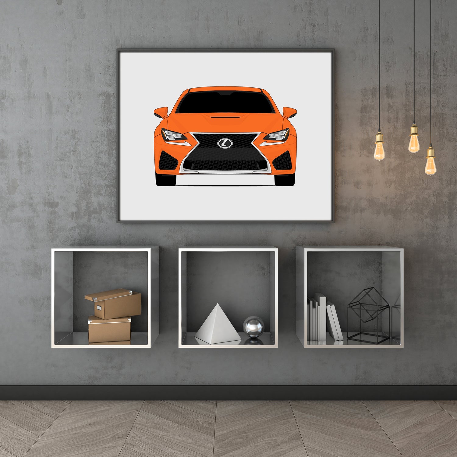 Lexus RC F (2015-2019) Poster