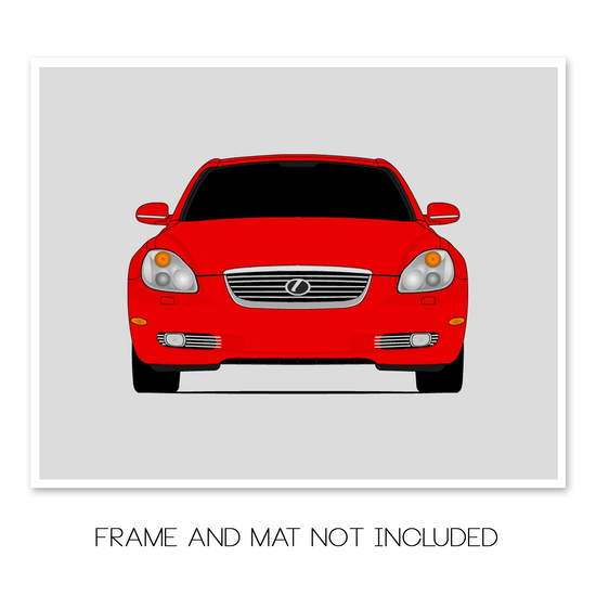 Lexus SC430 (2001-2005) Poster