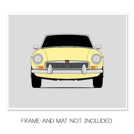 MG MGB Roadster (1963-1974) Poster