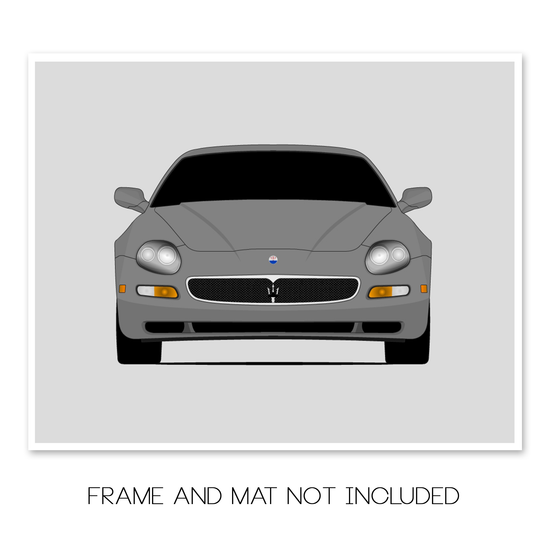 Maserati (2001-2004) Coupe Gransport Spyder Poster