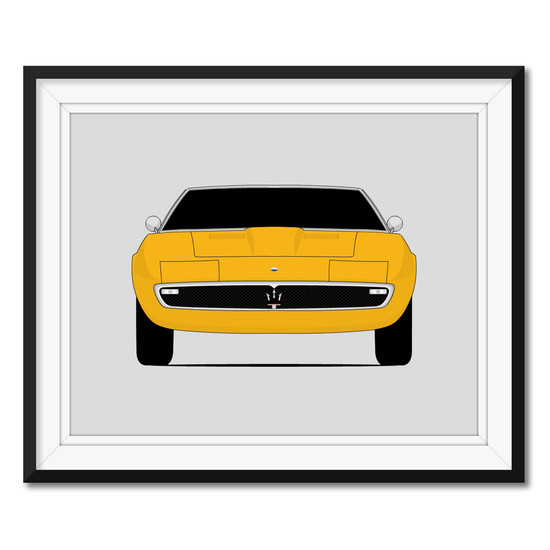 Maserati Ghibli (1967-1973) AM115 Poster