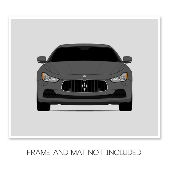 Maserati Ghibli (2014-2018) M157 Poster