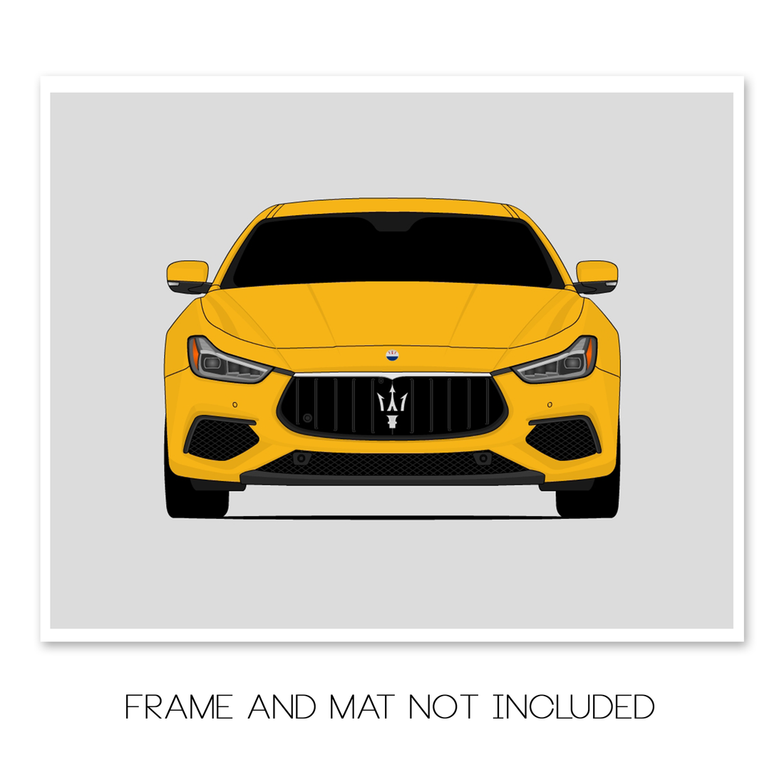 Maserati Ghibli (2019-Present) Poster