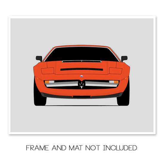 Maserati Merak (1972-1983) Bora Poster