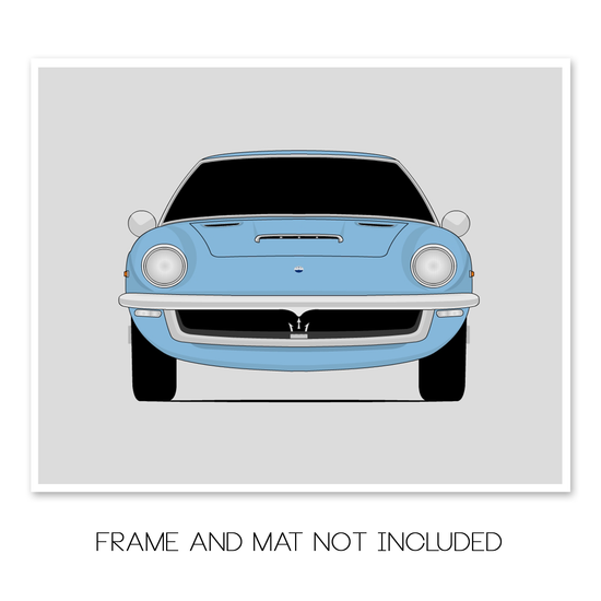 Maserati Mistral (1965-1970) Poster