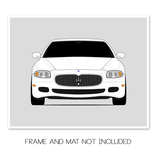 Maserati Quattroporte V (2003-2008) Poster