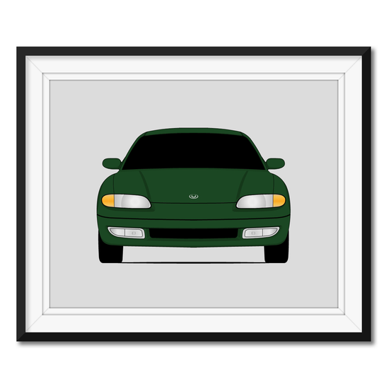 Mazda MX-6 (1991-1997) Poster