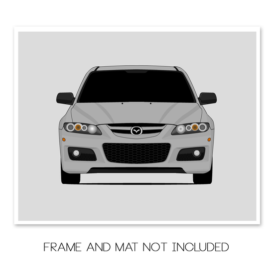 Mazda Mazdaspeed 6 (2006) (Mazda 6) Poster