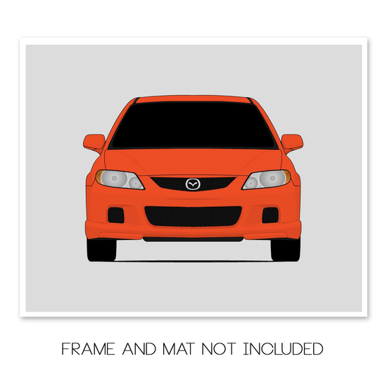 Mazda Mazdaspeed Protégé (2003-2004) Poster
