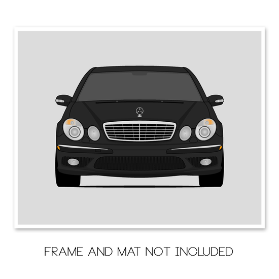 Mercedes-Benz E55 W211 (2003-2006) Poster