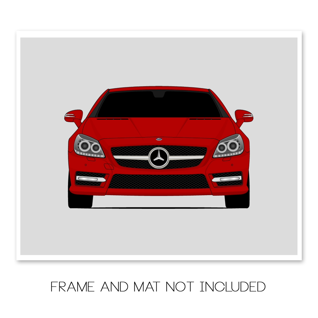 Mercedes-Benz SLK (2011-2015) R172 Poster