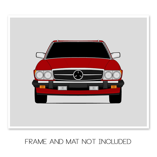 Mercedes-Benz 560SL (1986-1989) R107 Poster