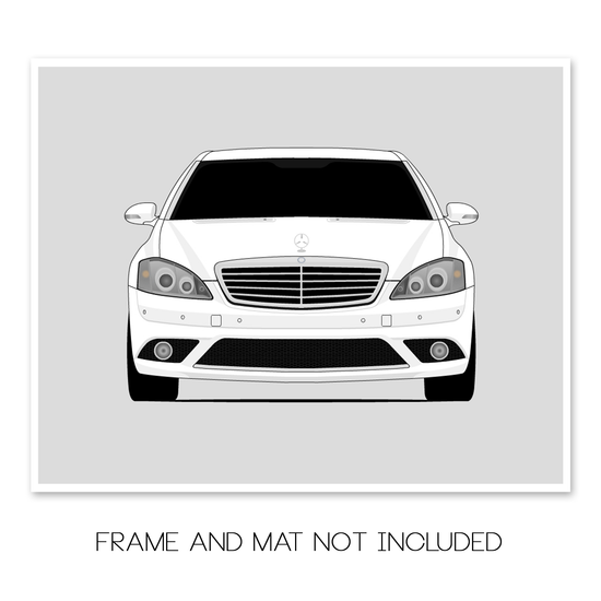 Mercedes-Benz S550 W221 (2007-2009) Poster