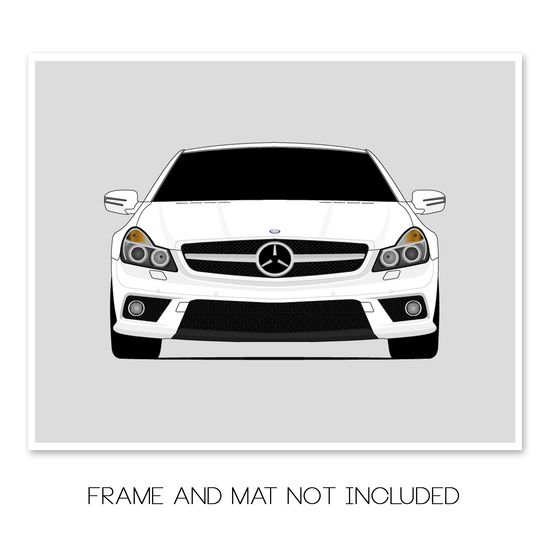 Mercedes-Benz SL63 R230 (2008-2011) Poster