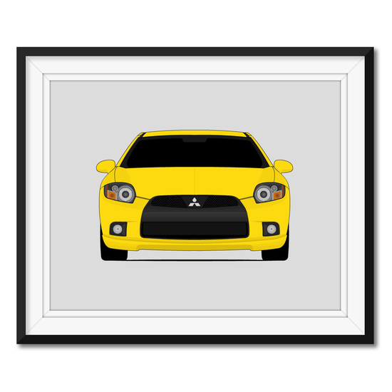 Mitsubishi Eclipse 4G (2009-2011) 4th GEN Facelift Poster