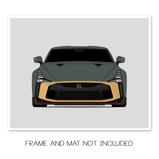 Nissan GT-R50 (2021) R35 (Skyline) Poster