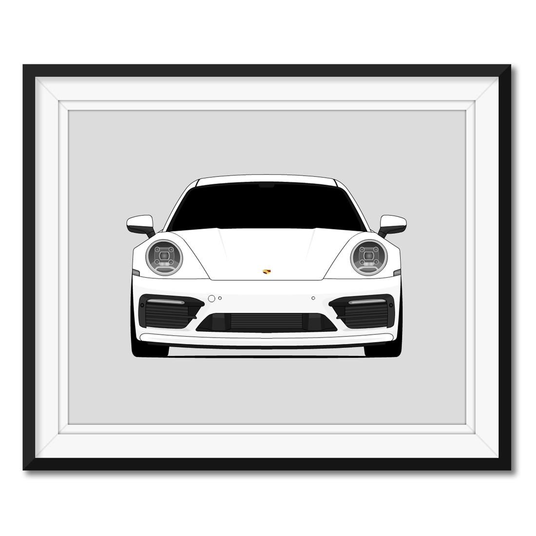 Porsche 911 Carrera 4S (2020-2024) 992 Poster