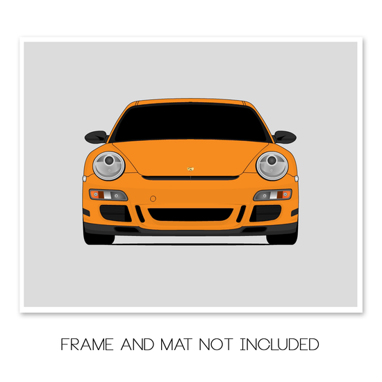 Porsche 911 GT3 997.1 (2006-2009) Poster