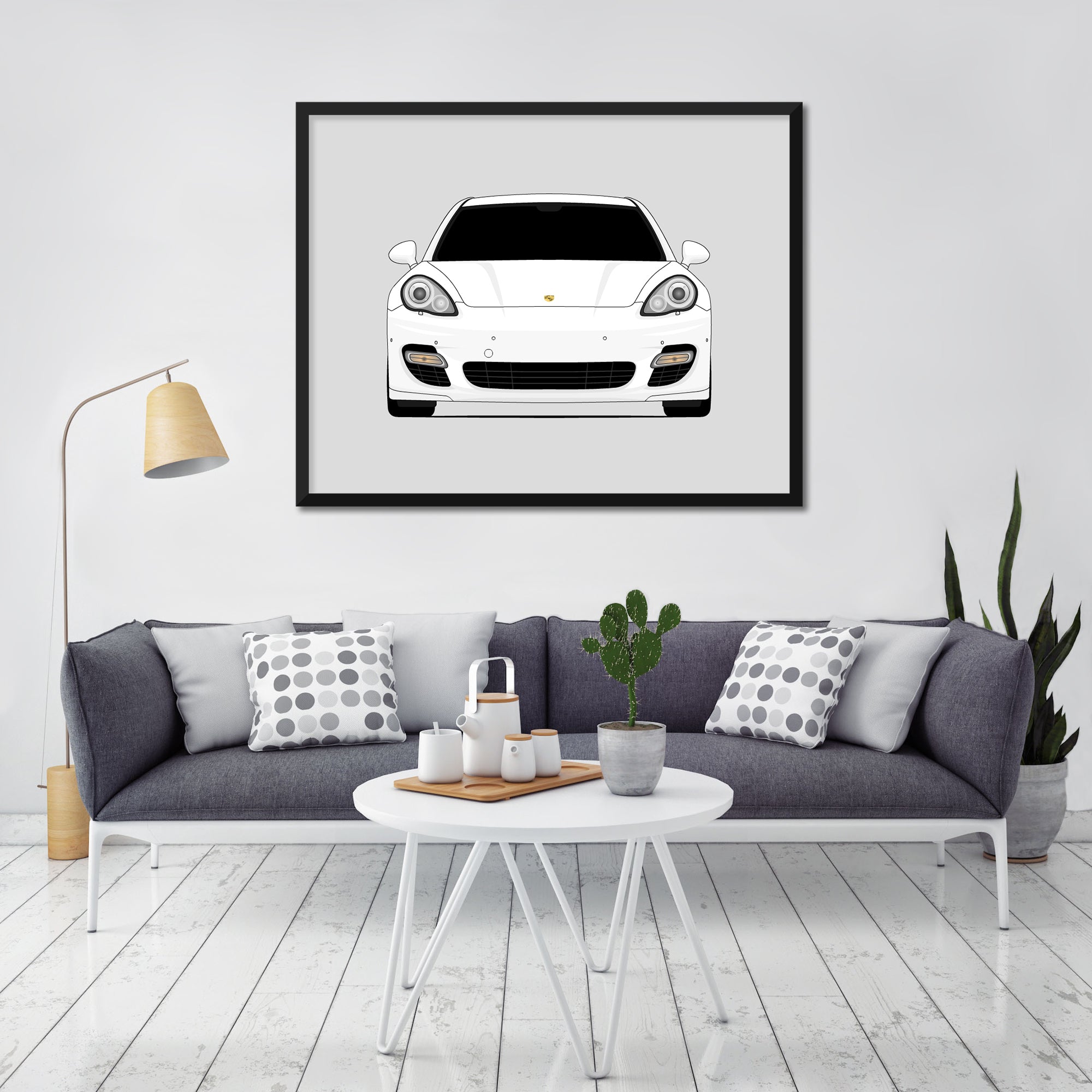 Porsche Panamera (2009-2013) 970 1st Generation Poster