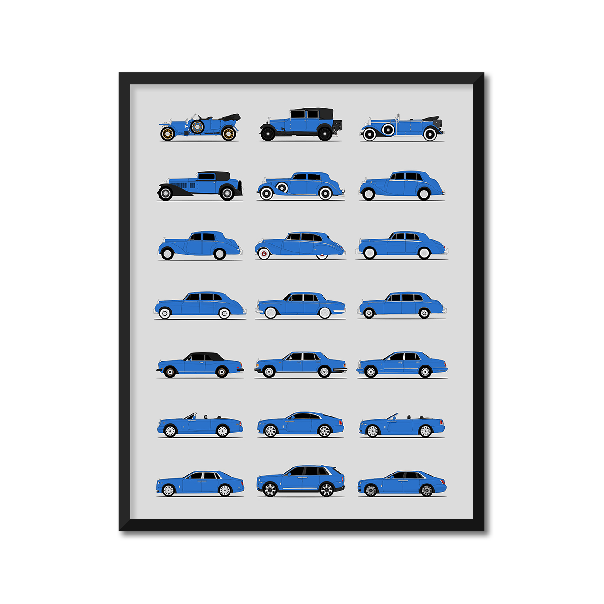 Rolls-Royce Generations (Side Profile)