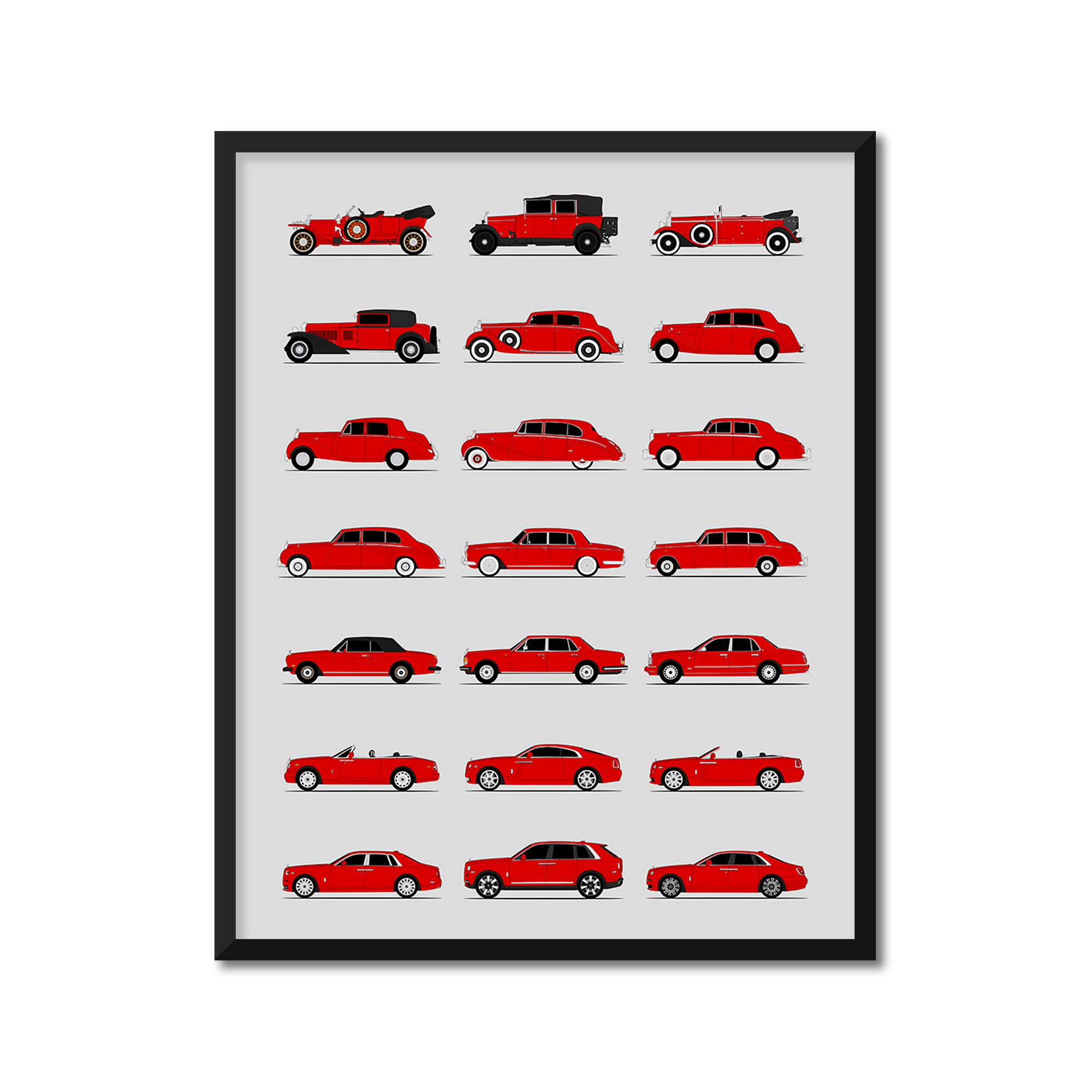 Rolls-Royce Generations (Side Profile)