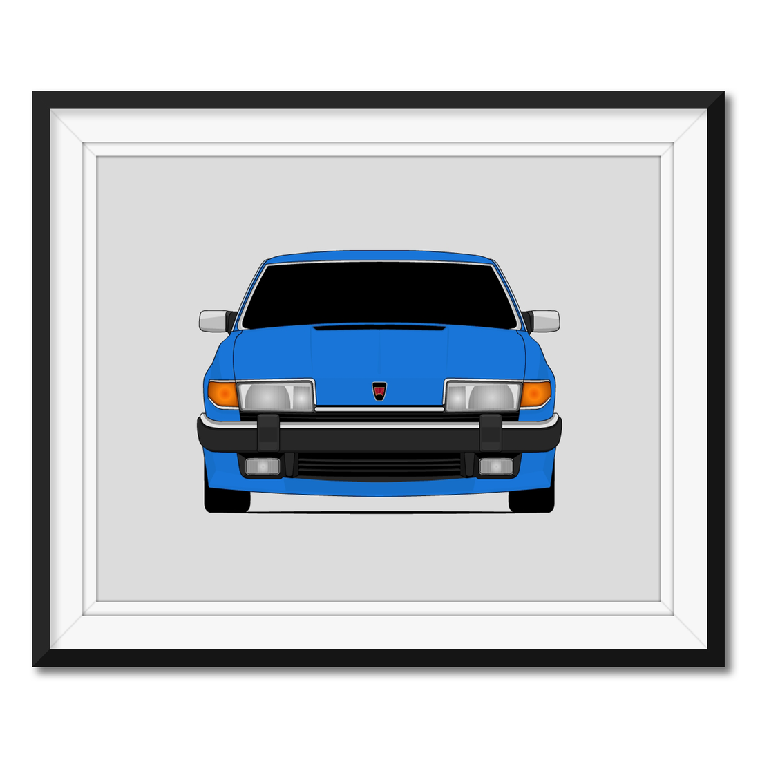 Rover SD1 Series 2 (1982-1986) Poster