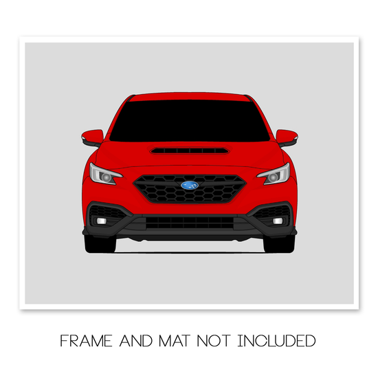 Subaru WRX (2022-Present) Poster