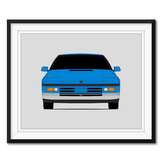 Subaru XT (1987-1991) XT6 Turbo Vortex Alcyone Poster