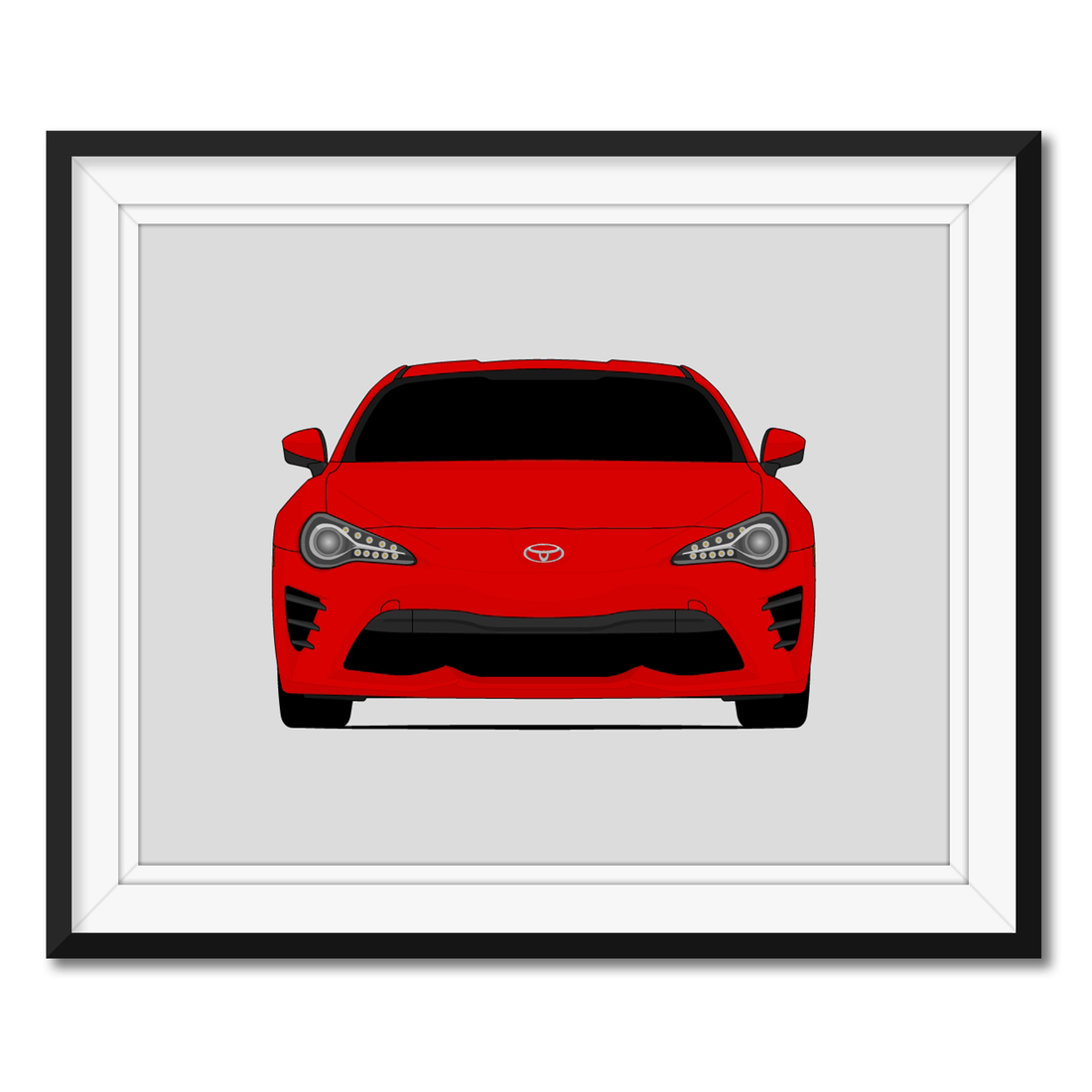 Toyota 86 (2017-2021) (Scion FR-S) Poster