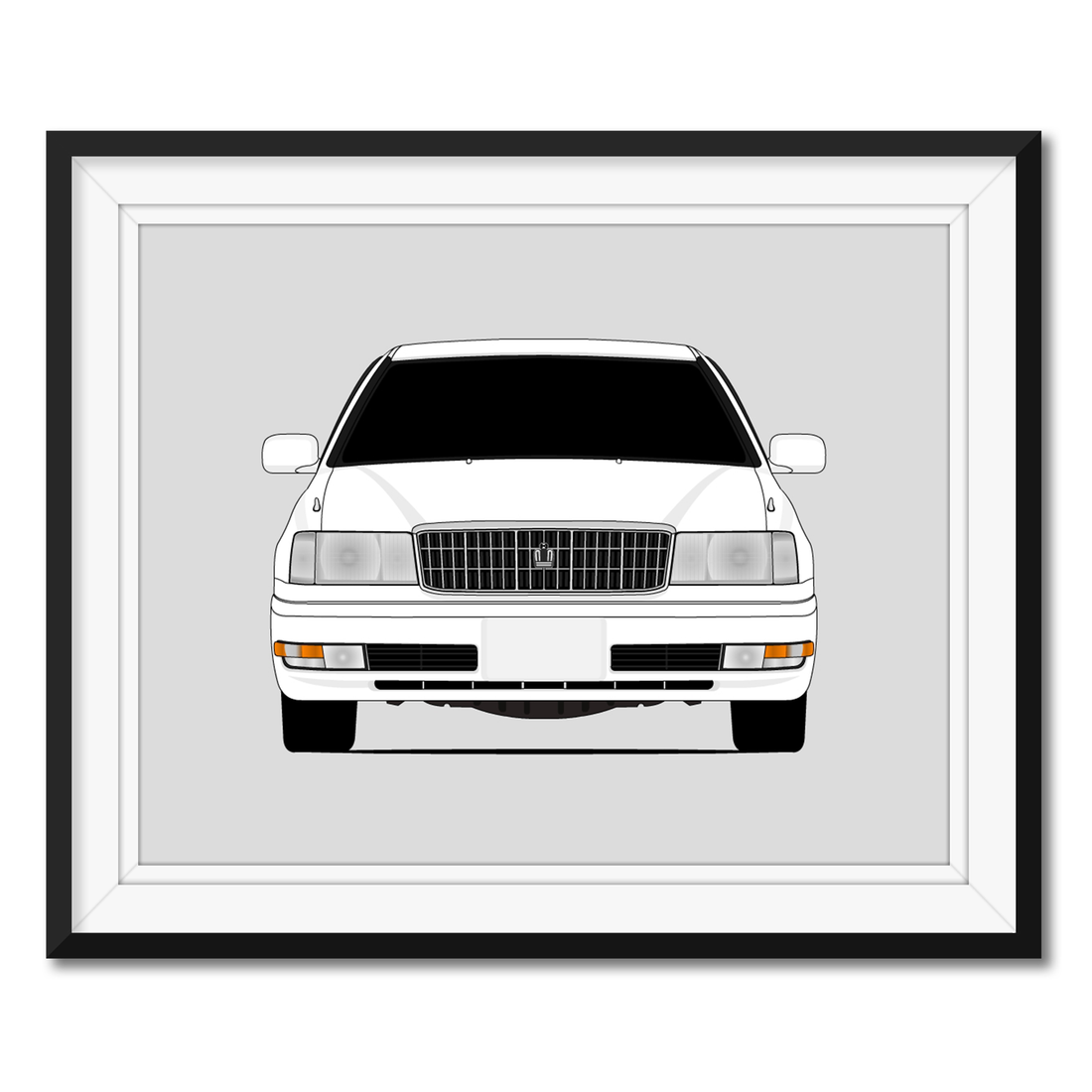 Toyota Crown (1995-2001) S150 10th GEN Poster