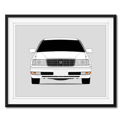 Toyota Crown (1995-2001) S150 10th GEN Poster