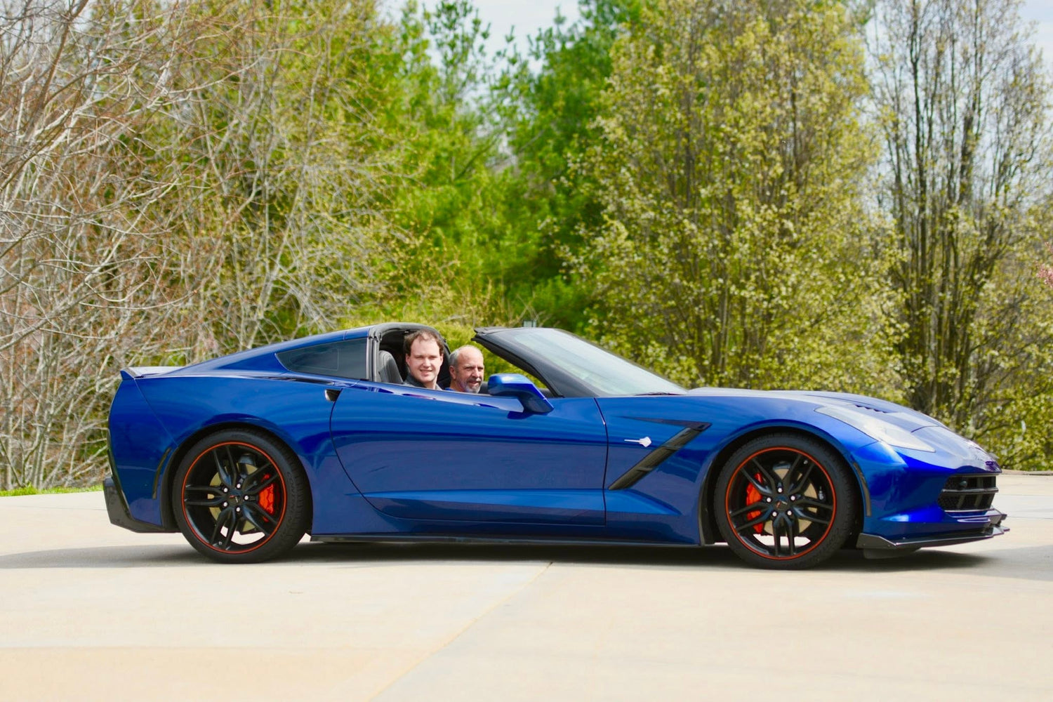 Custom Order: Chevy Corvette C7 (17x22)