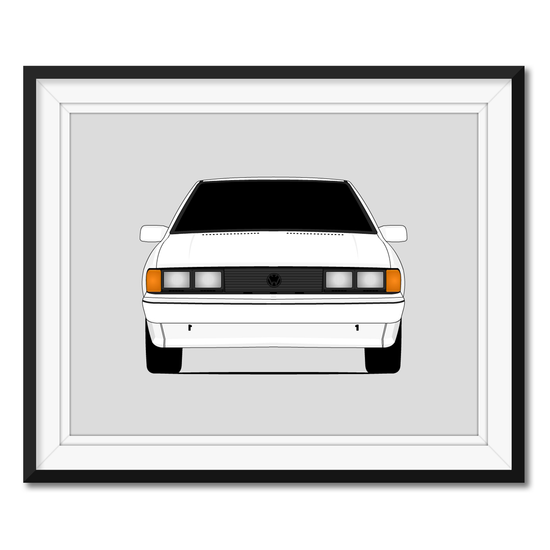Volkswagen Scirocco (1981-1992) 2nd Generation Poster