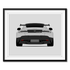 Aston Martin Vantage GT8 (2016-2017) (Rear) framed car poster with mat