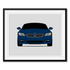 BMW Z4 (2013-2016) E89 framed car poster with mat