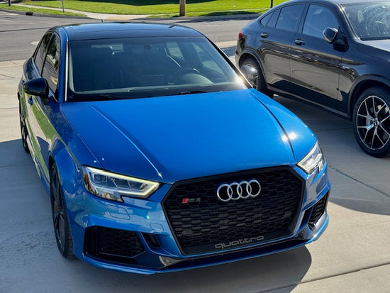 Custom Listing: Audi Generations Print with 2019 Audi RS3 (1 - 16x20" Satin)