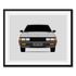 Nissan 200SX (1982-1983) framed car poster with mat