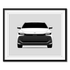 Toyota Crown (2023-Present) framed car poster with mat