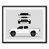 Toyota Tacoma TRD Pro (2012-2015) Gen 2 (Front and Side) framed car poster with mat
