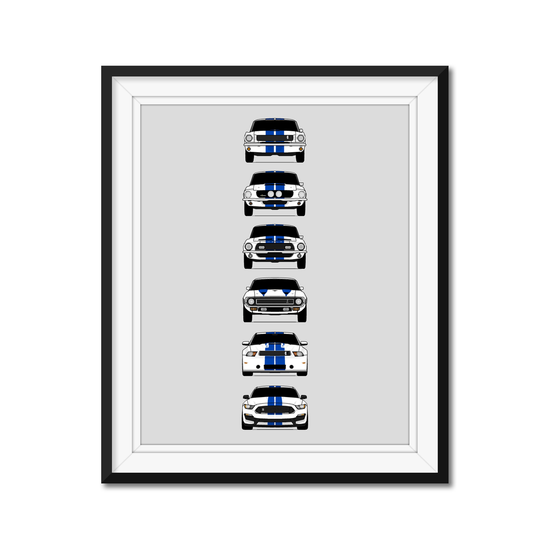 Customizable Version: Shelby GT350 Generations (Ford)