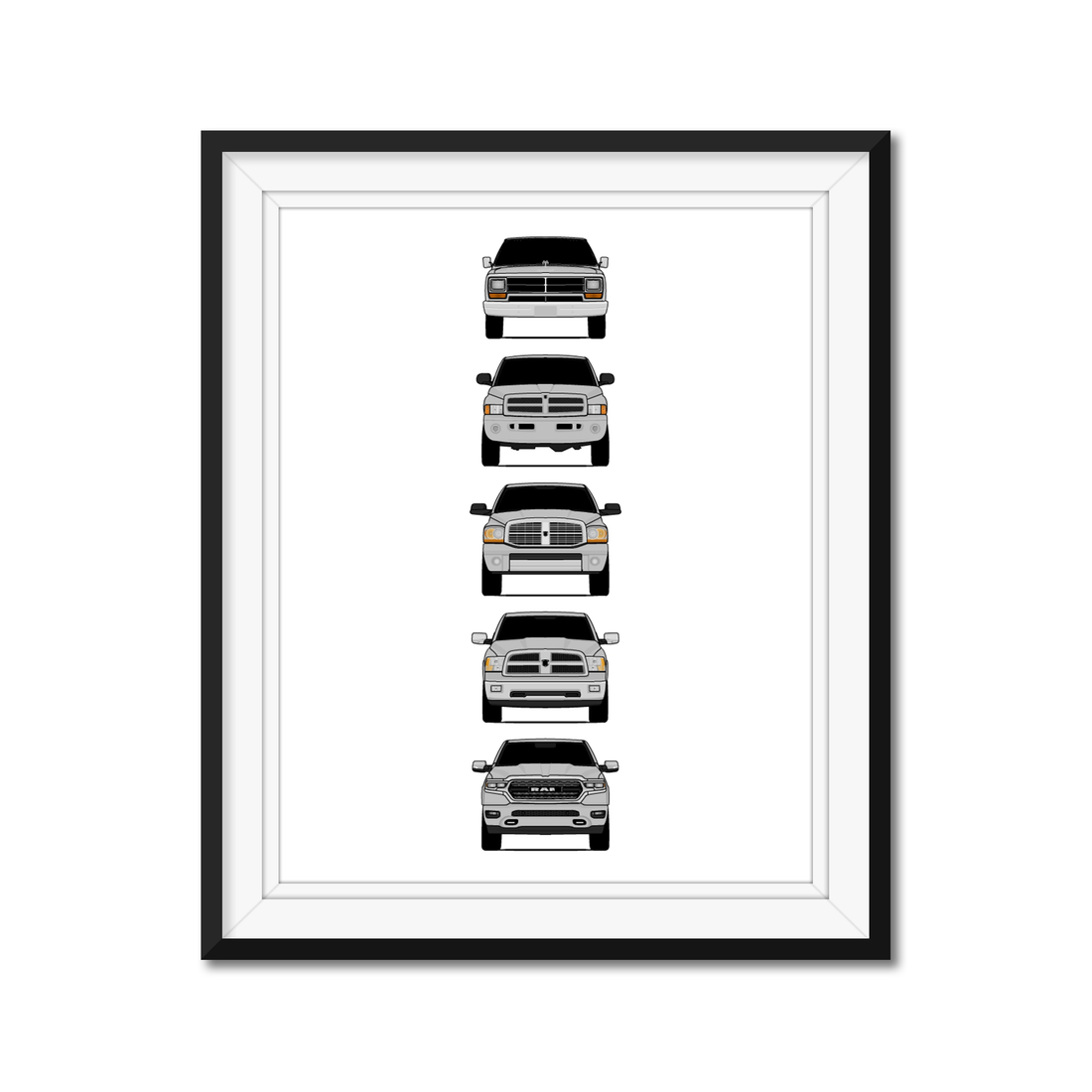 Ram R Generations Dodge Ram Pickup Truck Generations History and Evolution – Custom Car ...
