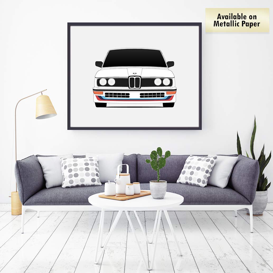 BMW M535i E12 (1980-1981) Poster