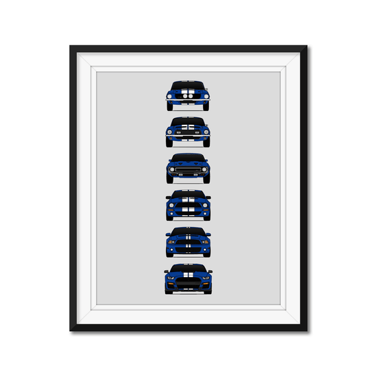 (Shelby) Car Posters – Ford Custom