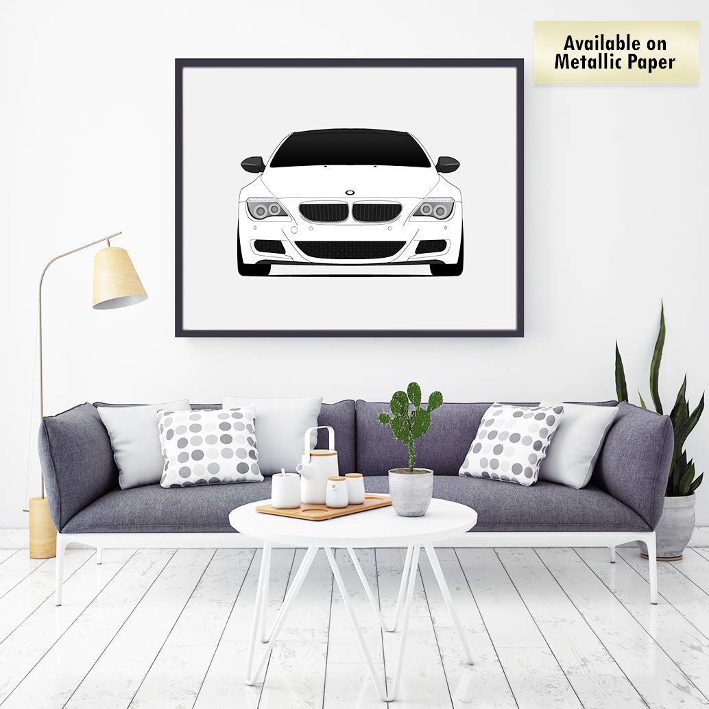 BMW M6 E63 E64 (2005-2010) Poster