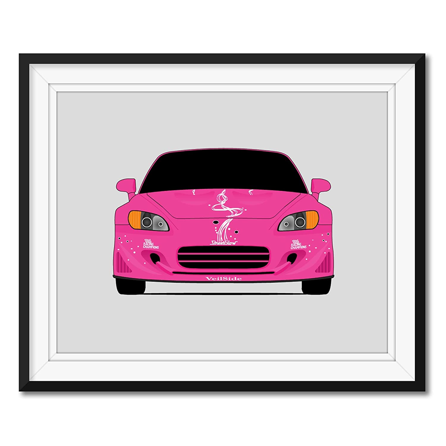 Honda S2000 AP1 (1999-2003) Veilside Millenium in 2 Fast 2 Furious Poster