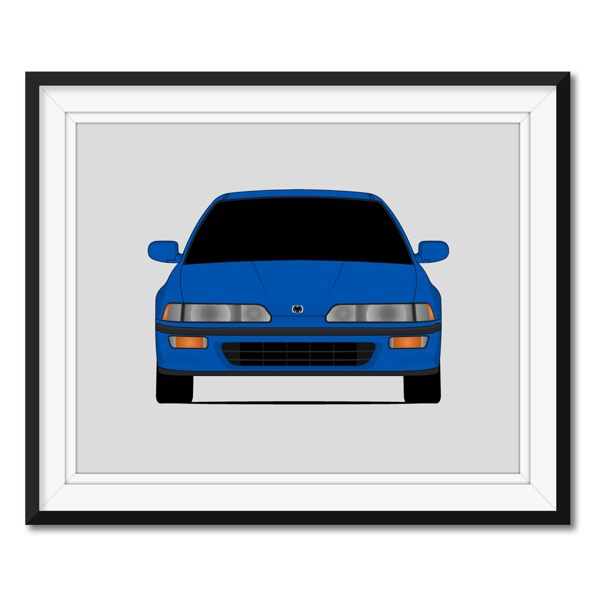 Acura Integra Inspired DA5-DA9 (1990-1993) 2nd Generation Poster